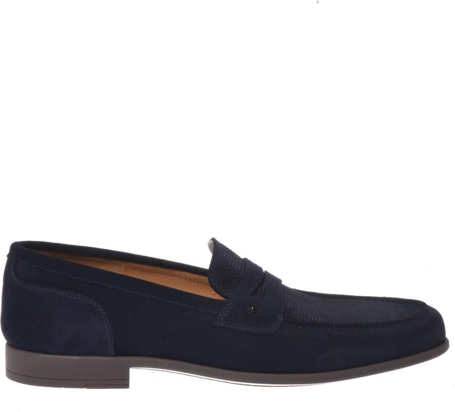 Baldinini Printed Suede Loafer