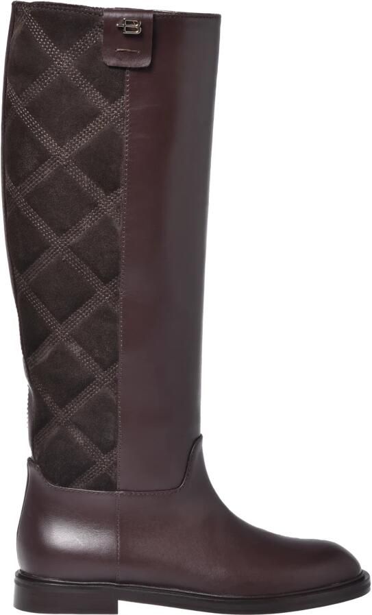 Baldinini Quilted Suede High Boot - Foto 2