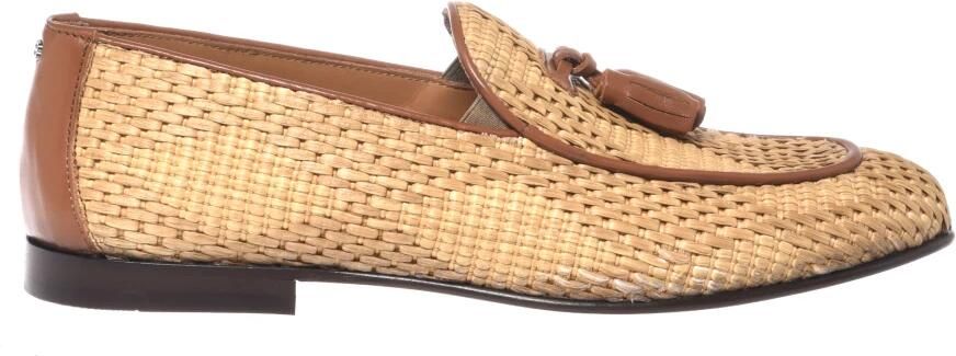 Baldinini Raffia Loafer