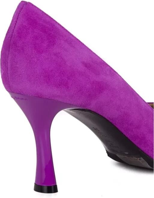 Baldinini Roze suède hoge hakken - Foto 3