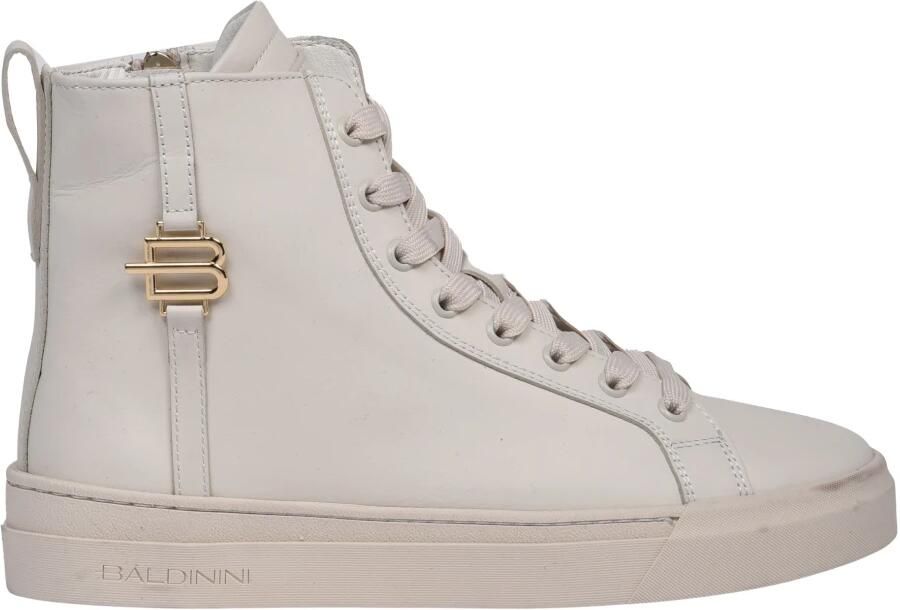 BALDININI Sneakers hoog offwhite
