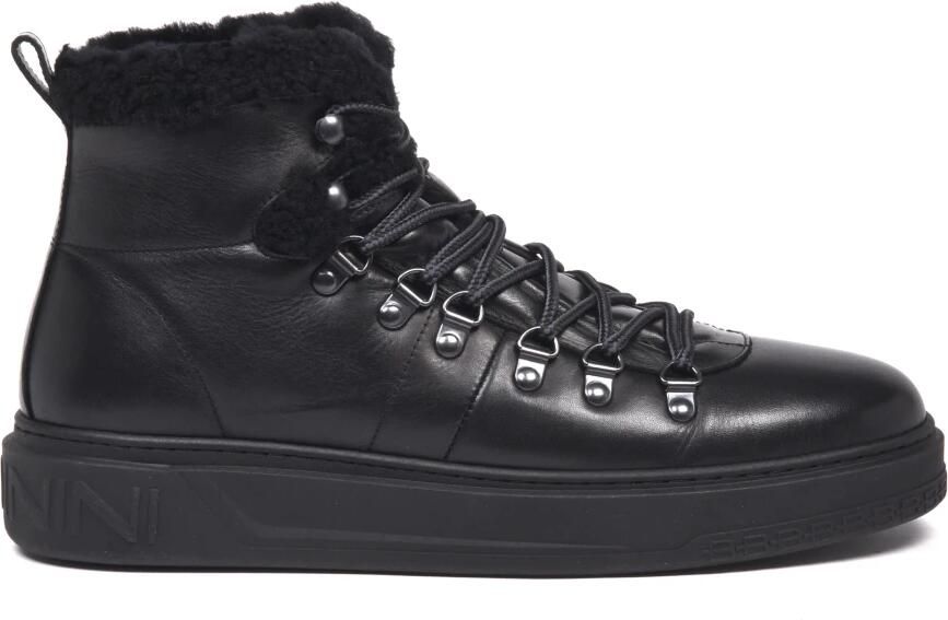Baldinini Sneaker van getrommeld leer