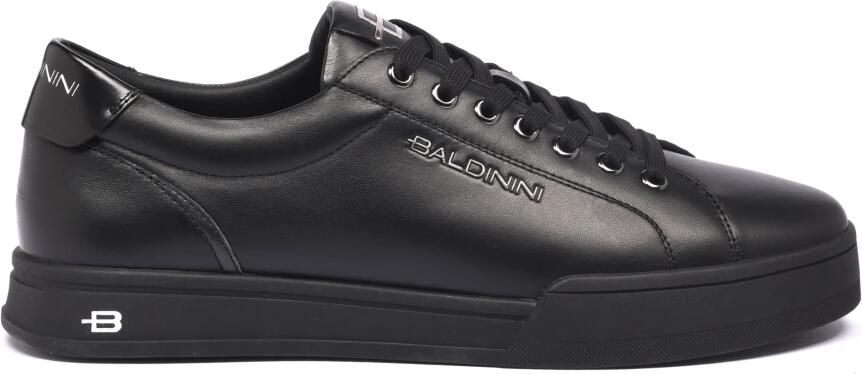 Baldinini Sneaker van leer zwart