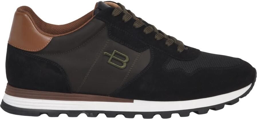 BALDININI Sneakers laag bruin zwart