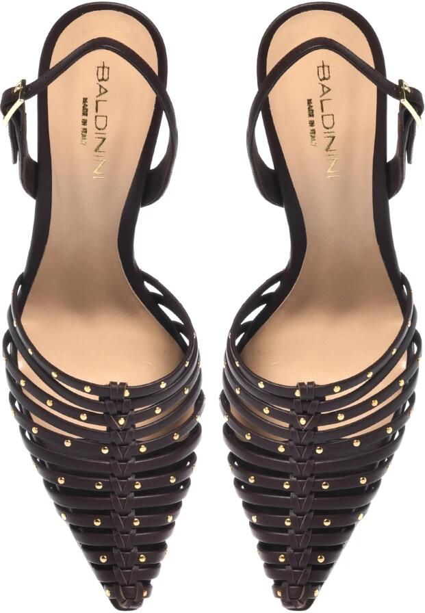 Baldinini Studded Leather Court Heel - Foto 2