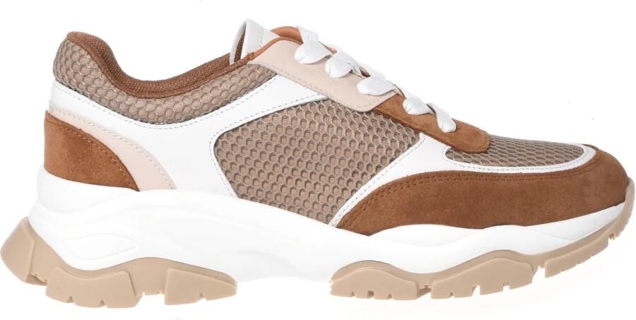 Baldinini Suede and Mesh Sneaker