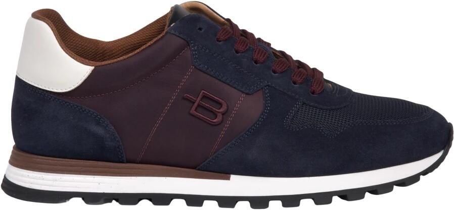 BALDININI Sneakers laag blauw bruin wit