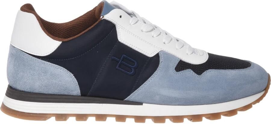 Baldinini Suede en Fabric Sneaker