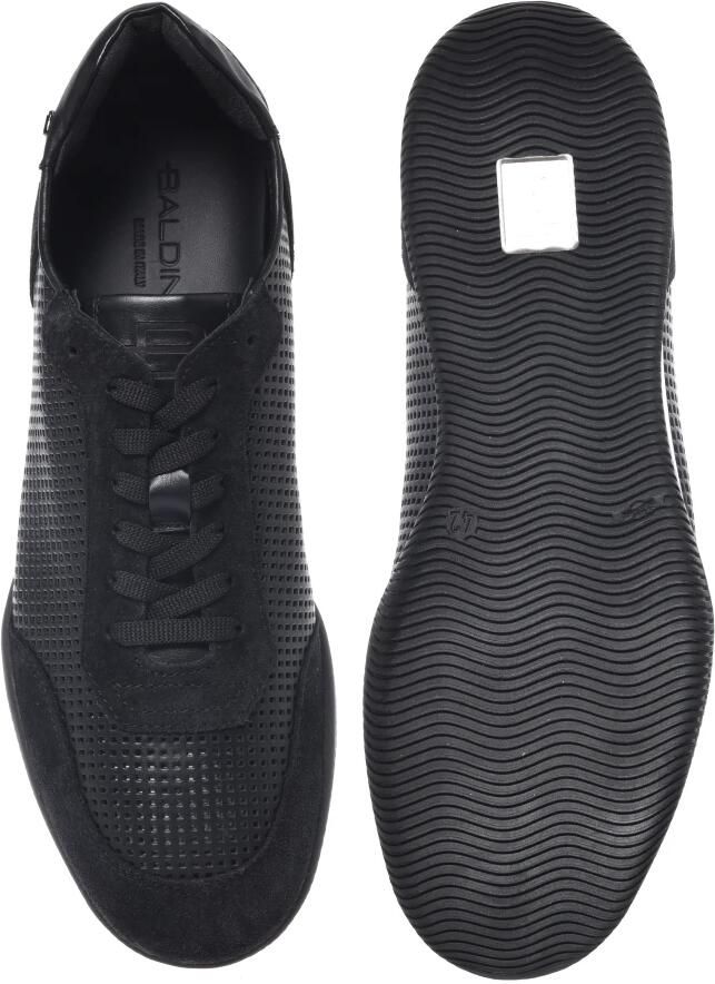 Baldinini Suede en Geperforeerde Leren Sneaker - Foto 2