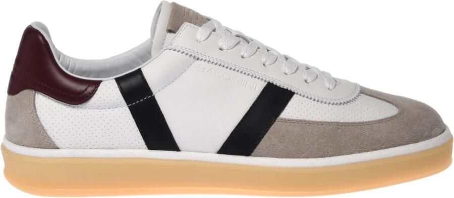 Baldinini Suede en leren lage sneaker