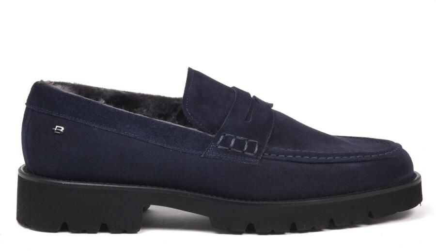 Baldinini Suede Leather Loafer