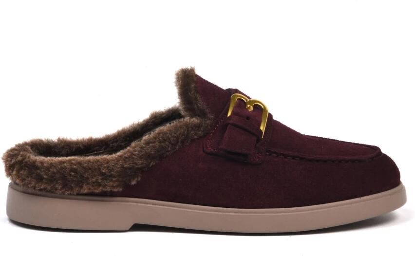 BALDININI Huisschoenen 'Sabot' bordeaux