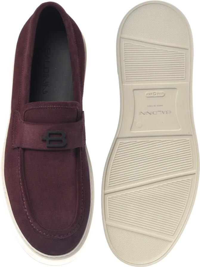 Baldinini Suède Leren Loafers