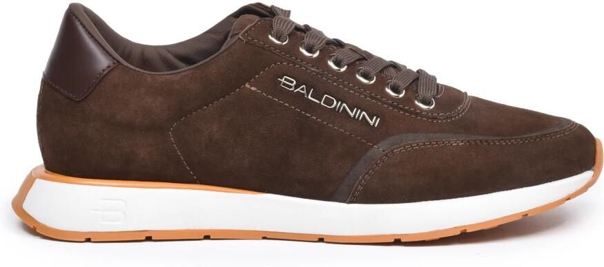 Baldinini Suede Logo-Plaque Sneaker