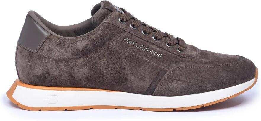Baldinini Suede Logo-Plaque Sneaker
