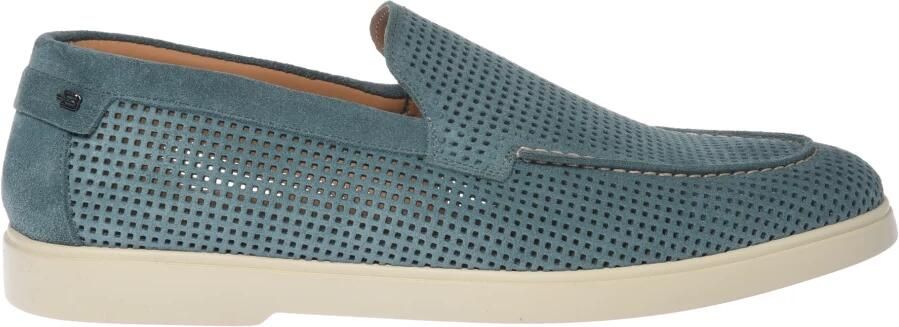 Baldinini Suede Perforated Moccasin