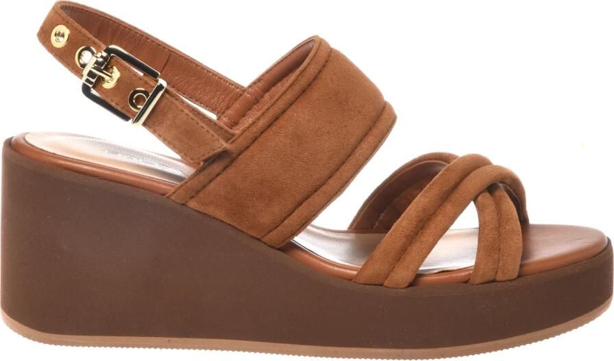 Baldinini Suede Wedge Sandal