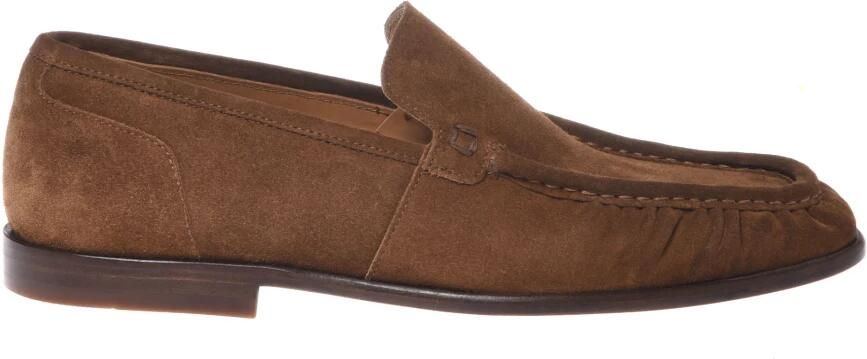 Baldinini Tan Suede Loafer