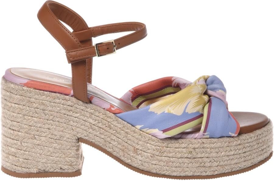 Baldinini Tulip Print Sandal