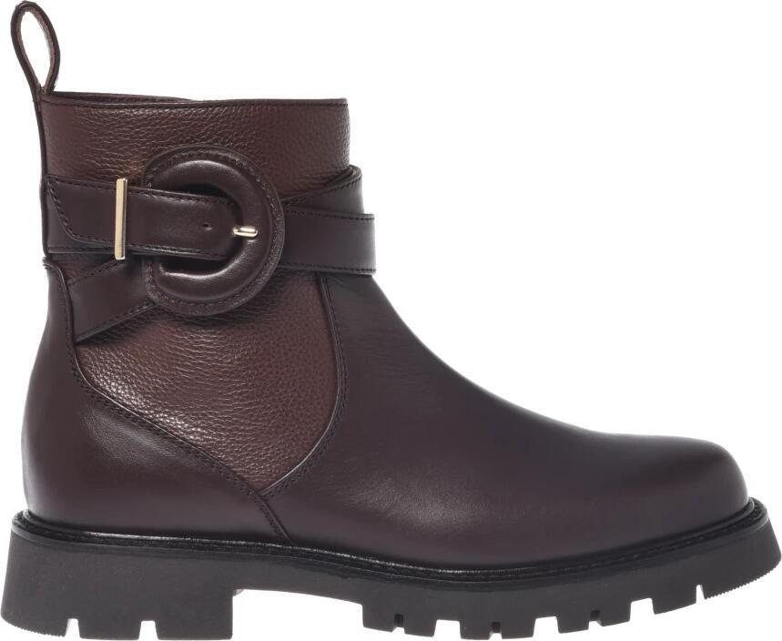 Baldinini Tumbled Leather Ankle Boot - Foto 2