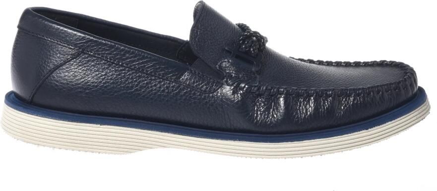 Baldinini Tumbled Leather Loafer