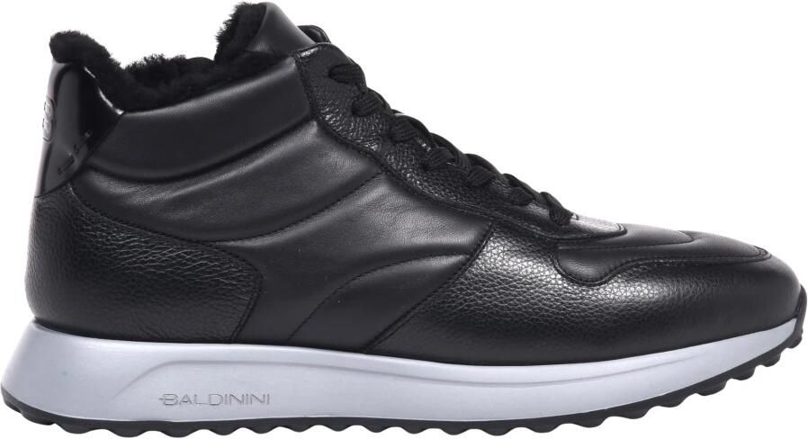 Baldinini Tumbled Leather Sneaker