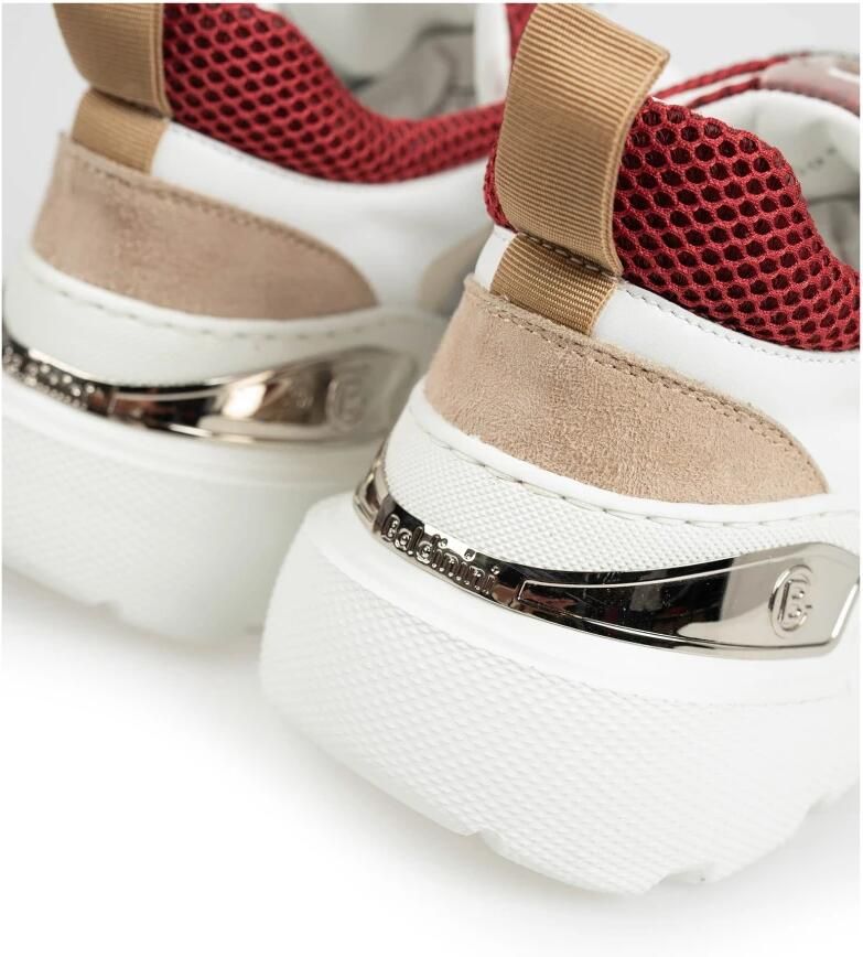 Baldinini Veterschoenen met ronde neus White Dames