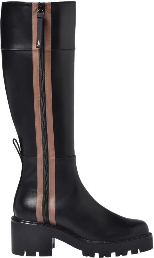 Baldinini Zwarte leren laarzen - Foto 2