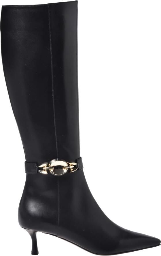 Baldinini Zwarte leren laarzen - Foto 2