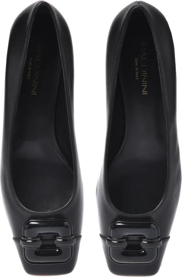 Baldinini Zwarte leren pumps