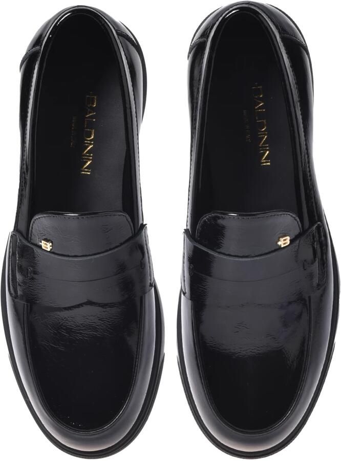 Baldinini Zwarte naplak leren loafers - Foto 1