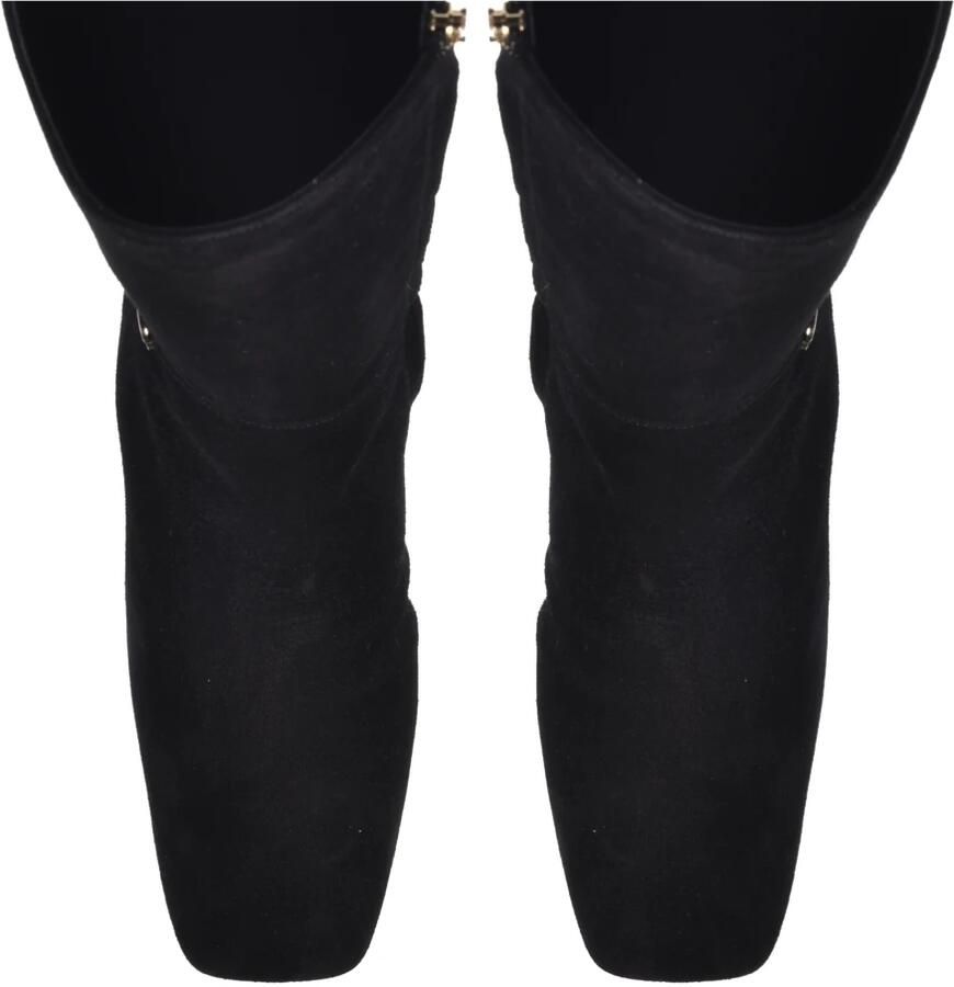 Baldinini Zwarte suède laarzen