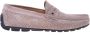 Baldinini Beige perforated leather loafer - Thumbnail 1