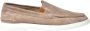 Baldinini Beige perforated suede slipper - Thumbnail 1