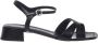 Baldinini Black leather sandals - Thumbnail 1