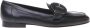 Baldinini Black nappa leather loafers - Thumbnail 1
