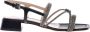 Baldinini Black rhinestone nappa sandal - Thumbnail 1