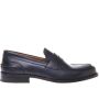 Baldinini Blue leather loafers - Thumbnail 1