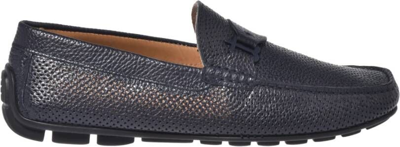 Baldinini Blue perforated loafer