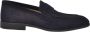 Baldinini Blue perforated suede loafer - Thumbnail 1