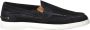 Baldinini Blue perforated suede slipper - Thumbnail 1