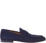 Baldinini Blue printed suede loafer - Thumbnail 1