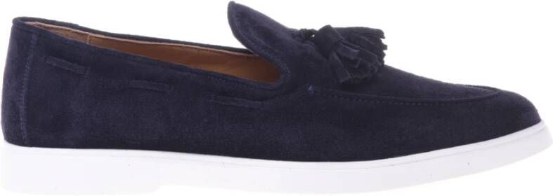 Baldinini Blue suede slipper