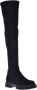 Baldinini Boots in black eco-leather and suede Black Dames - Thumbnail 1