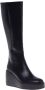 Baldinini Boots in black leather Black Dames - Thumbnail 1