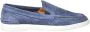 Baldinini Cerulean perforated suede slipper - Thumbnail 1