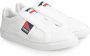 Baldinini Comfortabele Slide Sneakers White Heren - Thumbnail 1