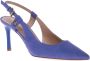 Baldinini Court shoe in blue suede Blue Dames - Thumbnail 1