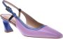 Baldinini Court shoe in lilac and blue calfskin Multicolor Dames - Thumbnail 1