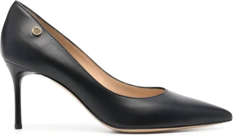 Baldinini Elegant Zwart Mid Hiel Pumps Black Dames